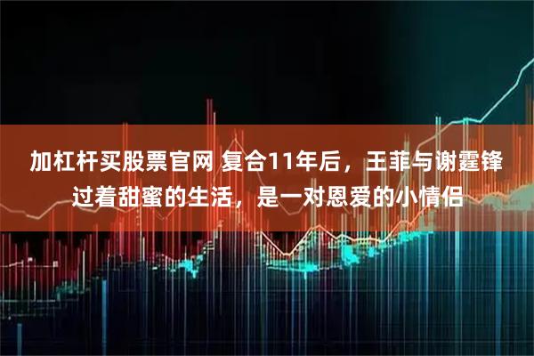 加杠杆买股票官网 复合11年后，王菲与谢霆锋过着甜蜜的生活，是一对恩爱的小情侣